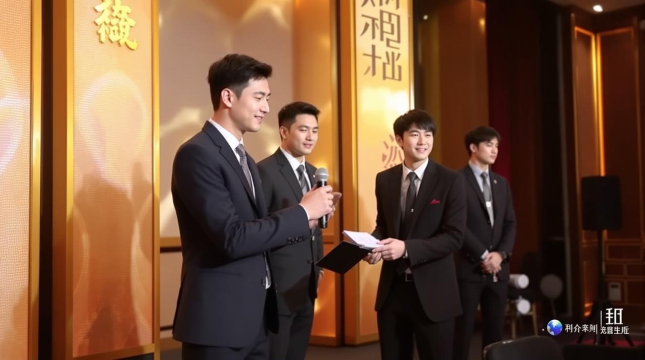 新生代演员王晓明加盟0855影视，签约仪式盛大举行